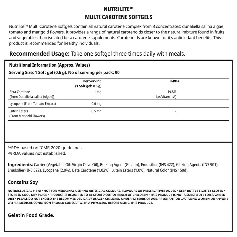 NUTRILITE® Multi Carotene