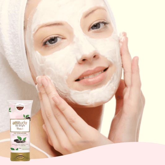 attitude™ Be Bright Herbals 2-in-1 Scrub and Mask