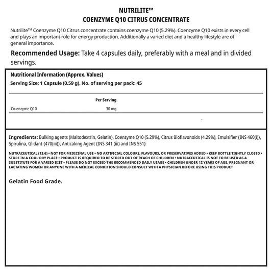 NUTRILITE® Coenzyme Q10 Citrus Concentrate