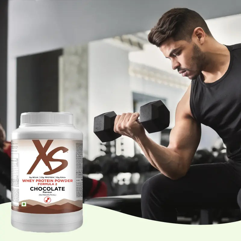 XS Whey Protein Powder Formula 2 Chocolate