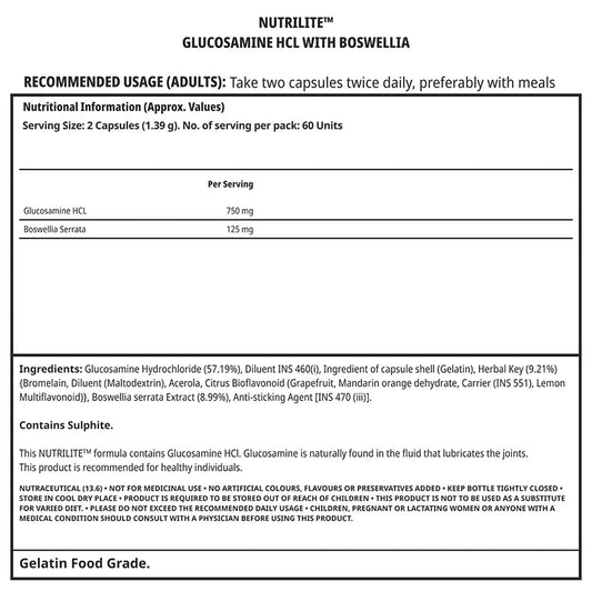 NUTRILITE® Glucosamine HCL with Boswellia