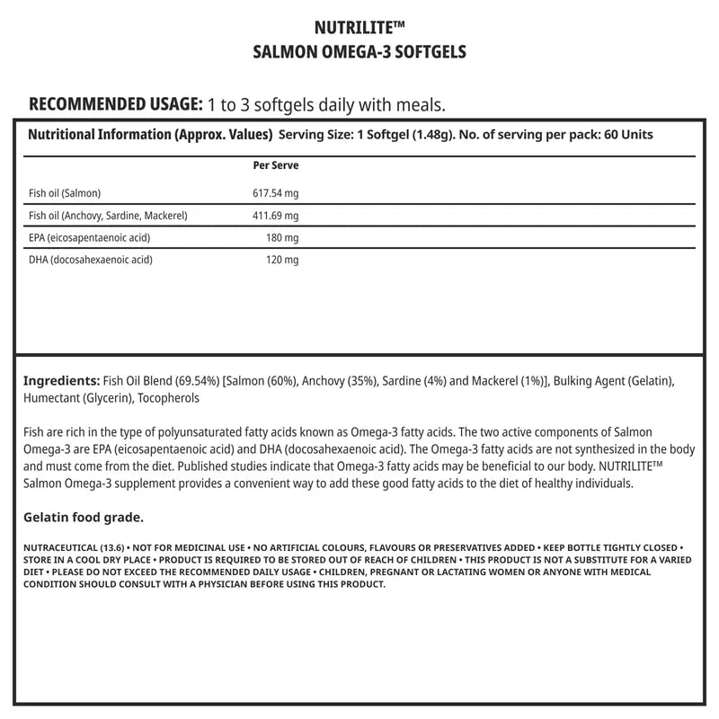 NUTRILITE® Salmon Omega-3 Softgels