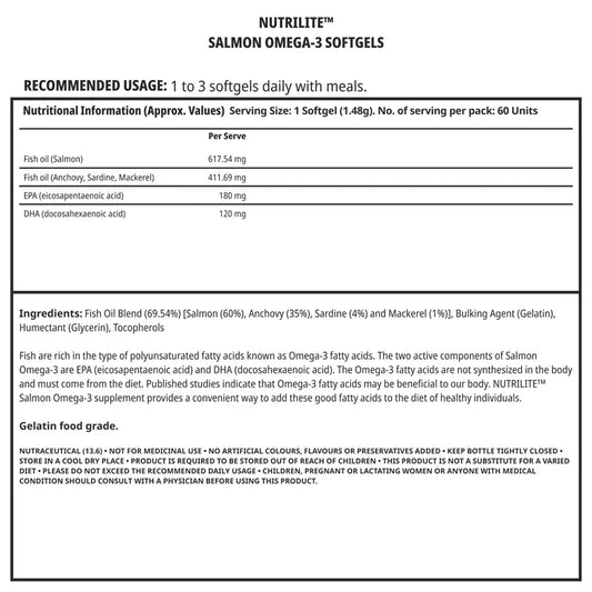NUTRILITE® Salmon Omega-3 Softgels