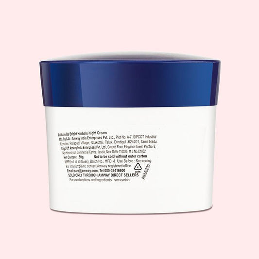 attitude™ Be Bright Herbals Night Cream