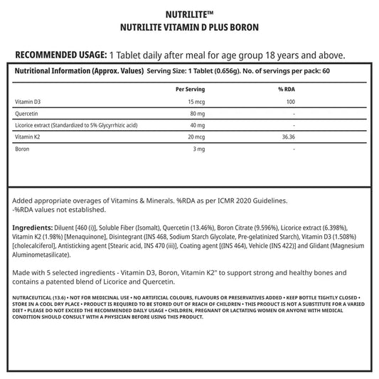 NUTRILITE® Vitamin D plus Boron