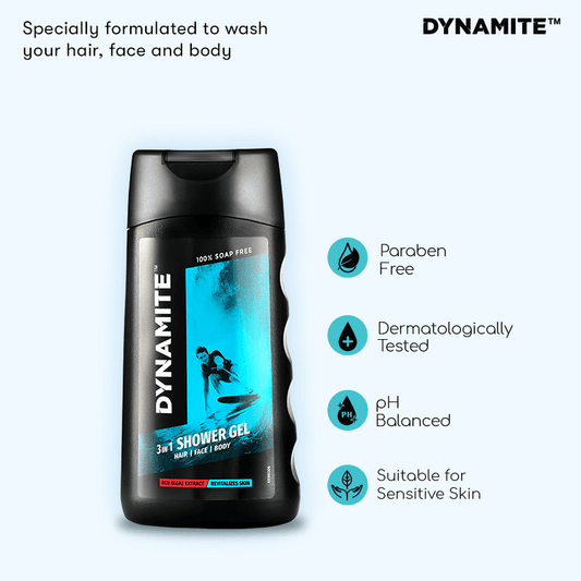 DYNAMITE™ 3-in-1 Shower Gel