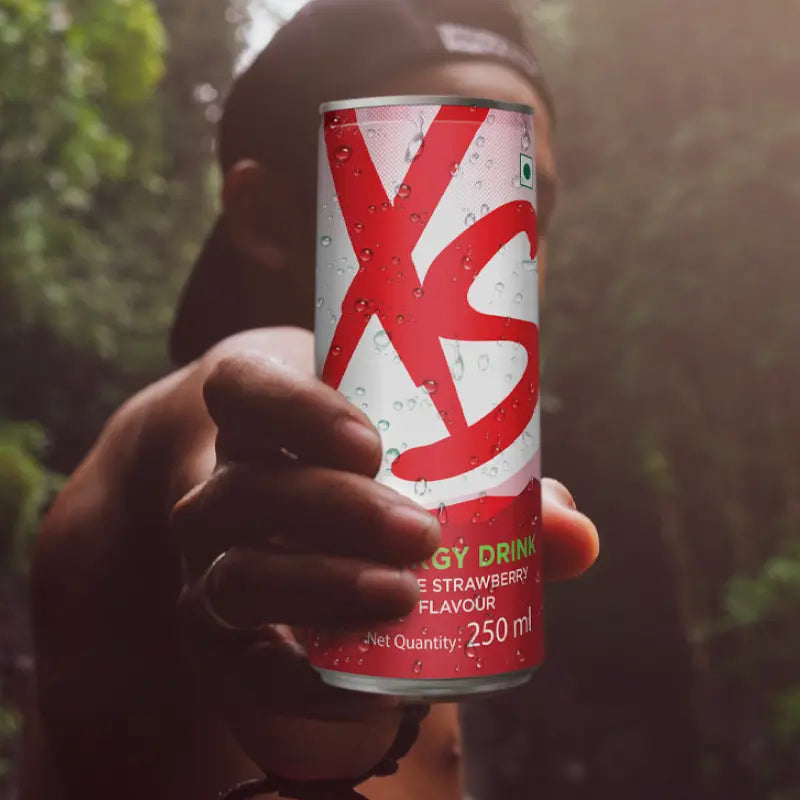 XS Energy Drink Apple Strawberry (Pack of 6)