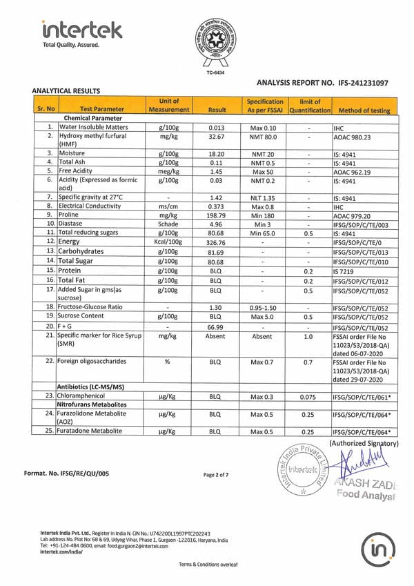 FOREVER TULSI VAN HONEY