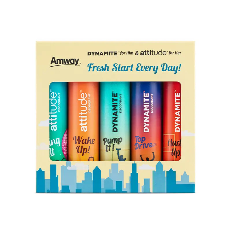 Amway™ Deodorant Pack of 5 (Men & Woman) (Combo Pack)
