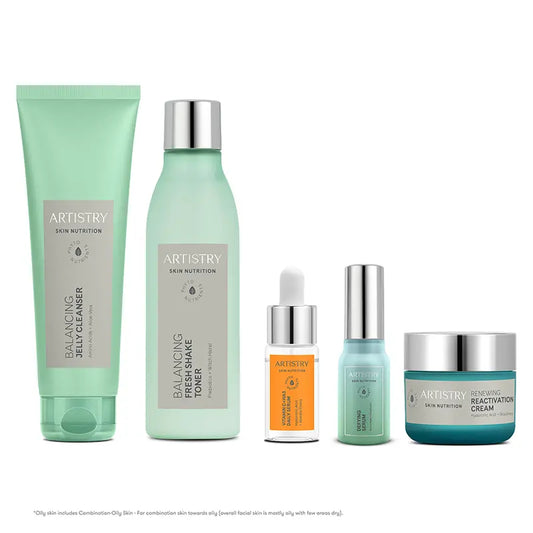 ARTISTRY™ Oily Skin* Night Cleanser Toner Serums Night Cream for 20s