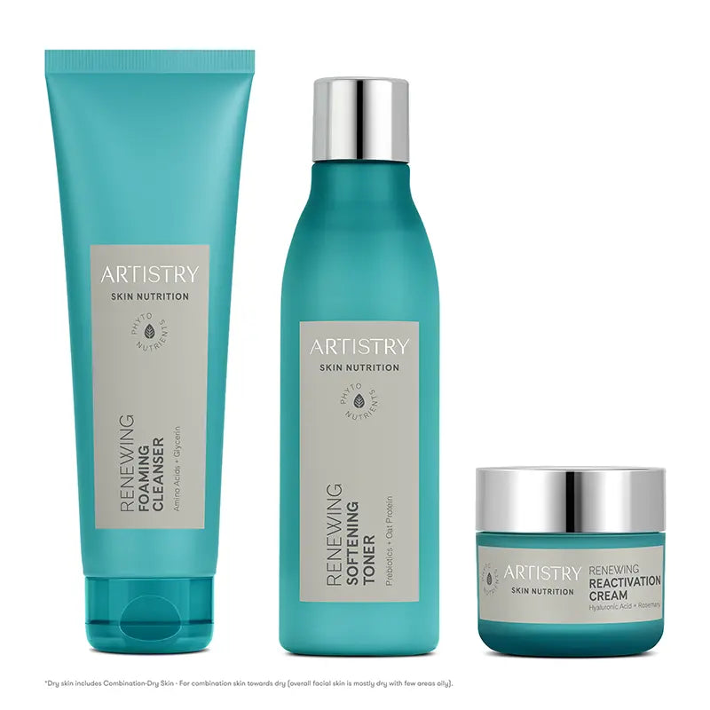 ARTISTRY™ Dry Skin* Night Cleanser Toner Night Cream for 30s