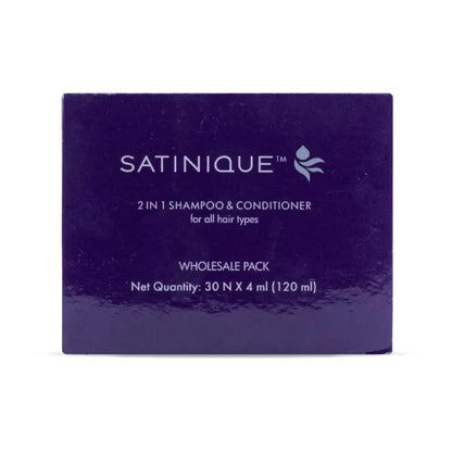SATINIQUE™ 2-in-1 Shampoo & Conditioner Sachets