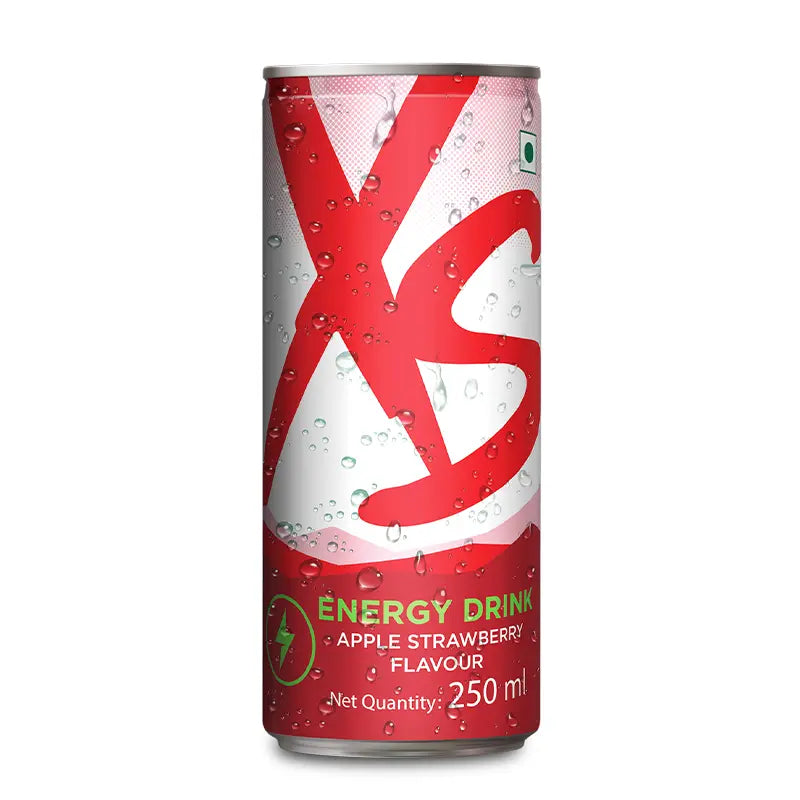 XS Energy Drink Apple Strawberry (PACK OF 6) LRSE