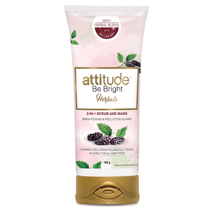 attitude™ Be Bright Herbals 2-in-1 Scrub and Mask