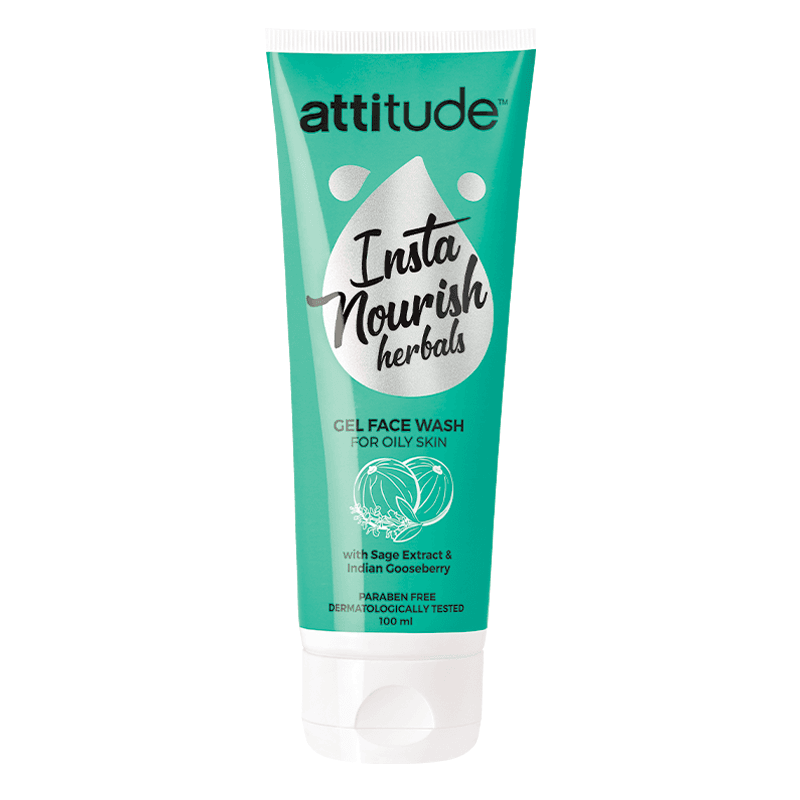 attitude™ Insta Nourish Herbals Gel Face Wash
