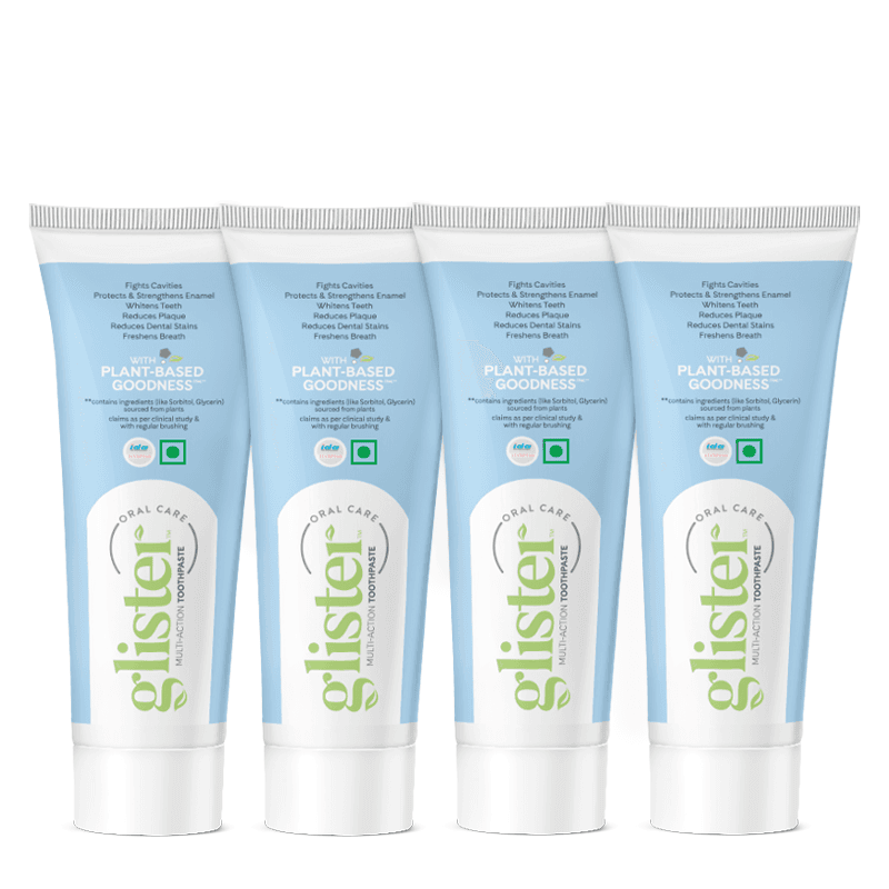 Glister™ Multi-Action Toothpaste - 50g - (pack of 4)