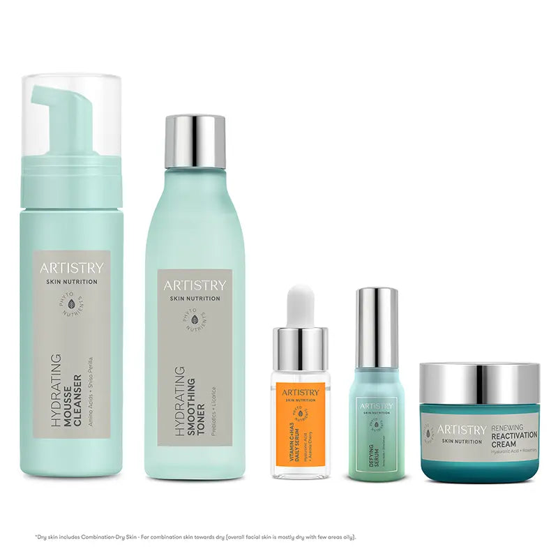 ARTISTRY™ Dry Skin* Night Cleanser Toner Serums Night Cream for 20s