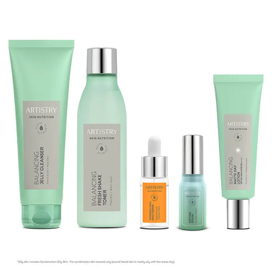 ARTISTRY™ Oily Skin* Morning Cleanser Toner Serums Moisturizer for 20s