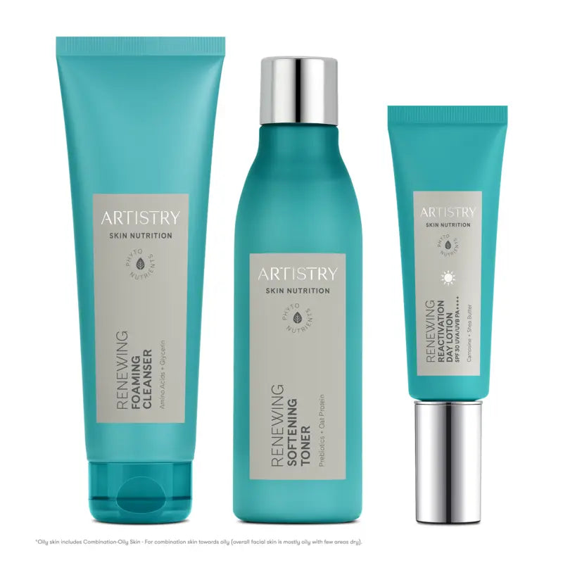 ARTISTRY™ Oily Skin* Morning Cleanser Toner Moisturizer for 30s