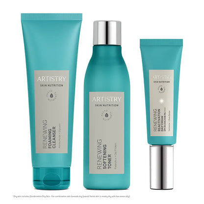 ARTISTRY™ Dry Skin* Morning Cleanser Toner Moisturizer for 40+