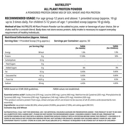 NUTRILITE® All Plant Protein Powder