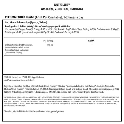 NUTRILITE® Amalaki, Vibhitaki & Haritaki