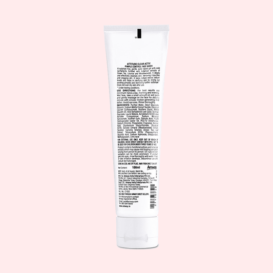 attitude™ Clear Activ Pimple Control Face Wash