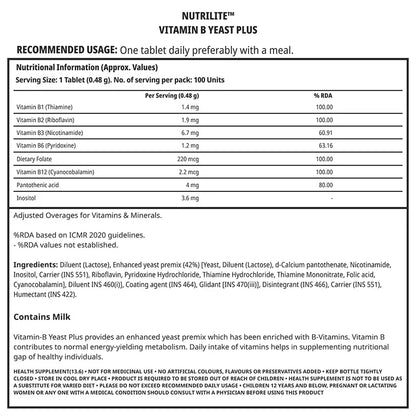 NUTRILITE® Vitamin B Yeast Plus