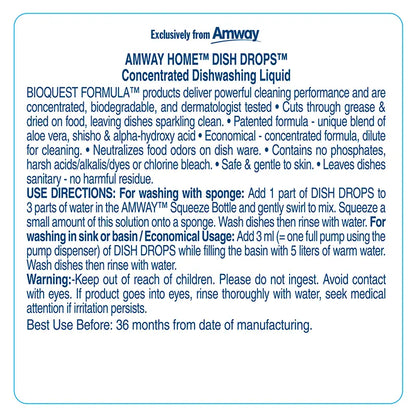 Amway™ Home Dish Drops Concentrated Dishwashing Liquid