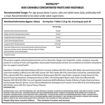 NUTRILITE® Kids Chewable Concentrated Fruits and Vegetables