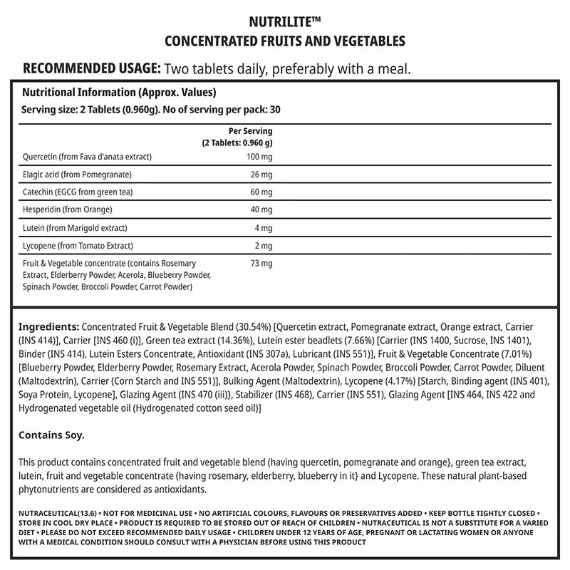 NUTRILITE® Concentrated Fruits and Vegetables