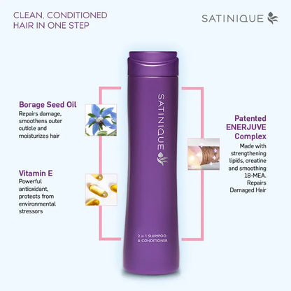 SATINIQUE™ 2-in-1 Shampoo & Conditioner