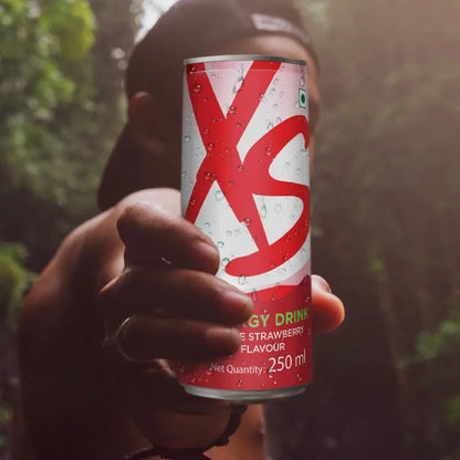 XS Energy Drink Apple Strawberry (Pack of 6)