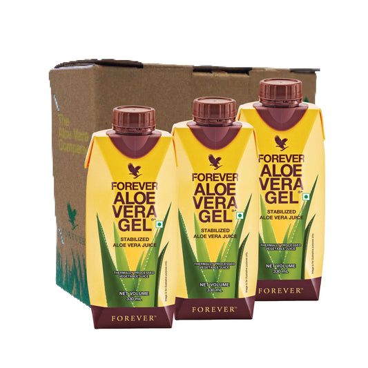 ALOE VERA GEL-TRIPAK - 3 X 330 ML TETRA