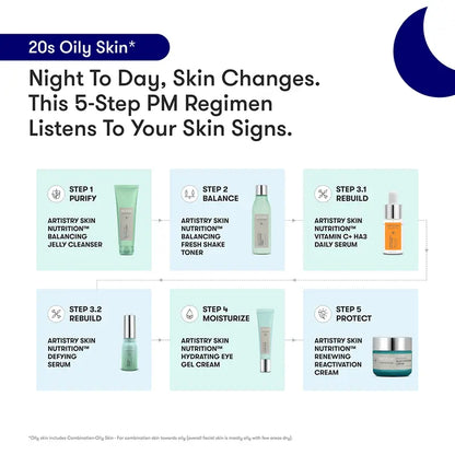 ARTISTRY™ Oily Skin* Night Regimen for 20s