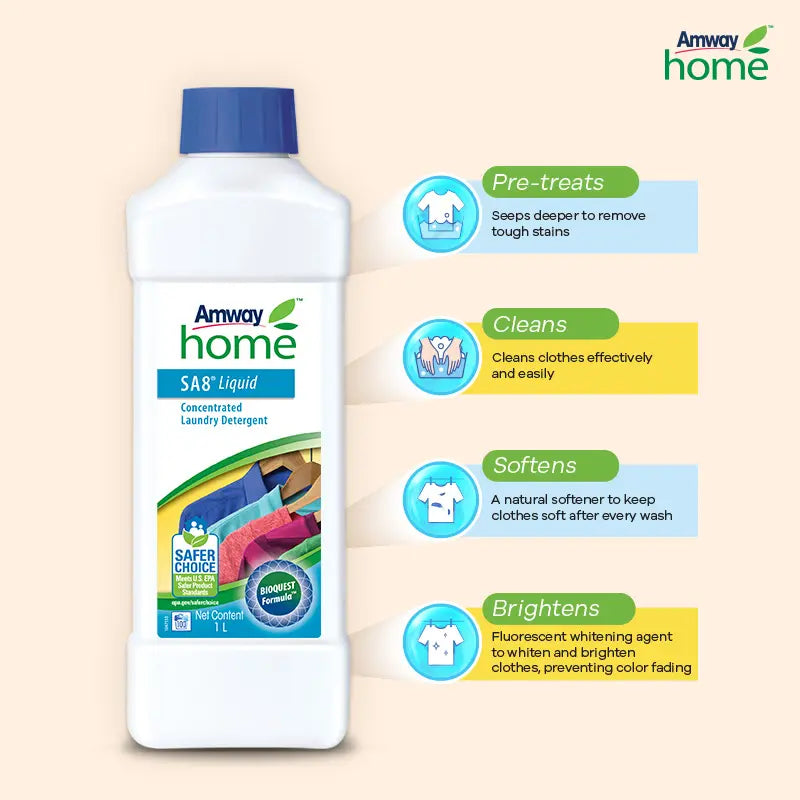 Amway™ Home SA8™ Liquid Concentrated Laundry Detergent