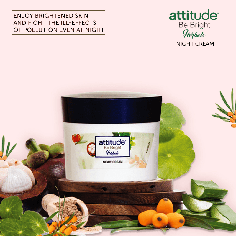 attitude™ Be Bright Herbals Night Cream
