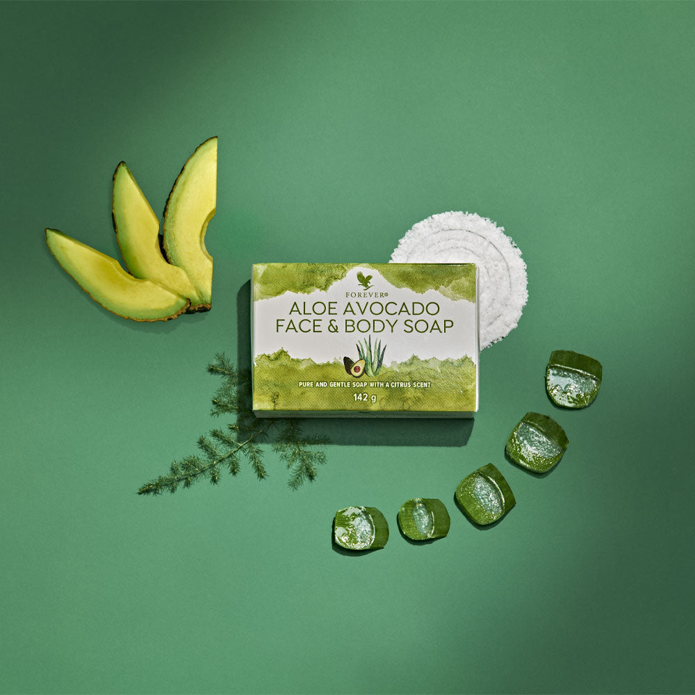 ALOE AVOCADO FACE AND BODY SOAP