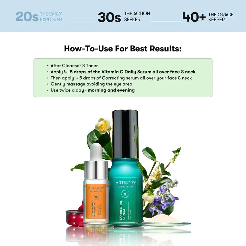 ARTISTRY™ Brightening + Correcting Serum for 30s & 40+