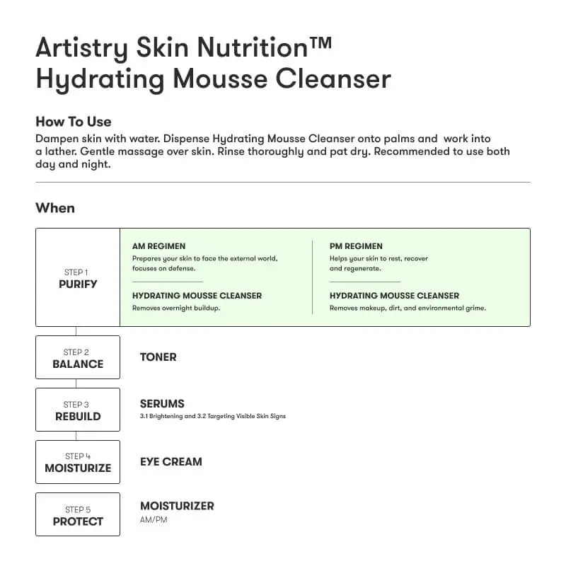 ARTISTRY™ Skin Nutrition™ Hydrating Mousse Cleanser