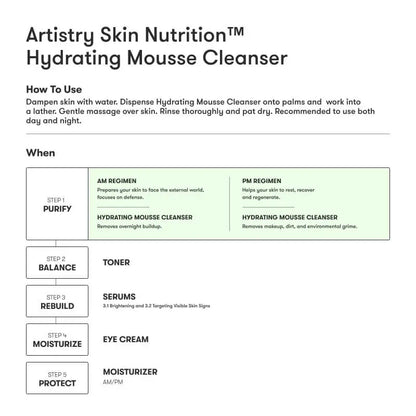 ARTISTRY™ Skin Nutrition™ Hydrating Mousse Cleanser