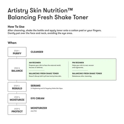ARTISTRY™ Skin Nutrition™ Balancing Fresh Shake Toner