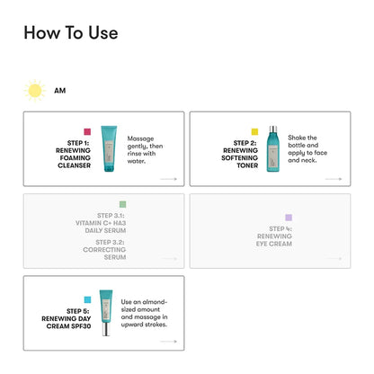 ARTISTRY™ Dry Skin* Morning Cleanser Toner Moisturizer for 40+