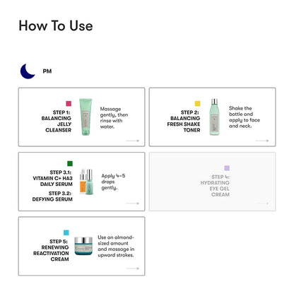 ARTISTRY™ Oily Skin* Night Cleanser Toner Serums Night Cream for 20s