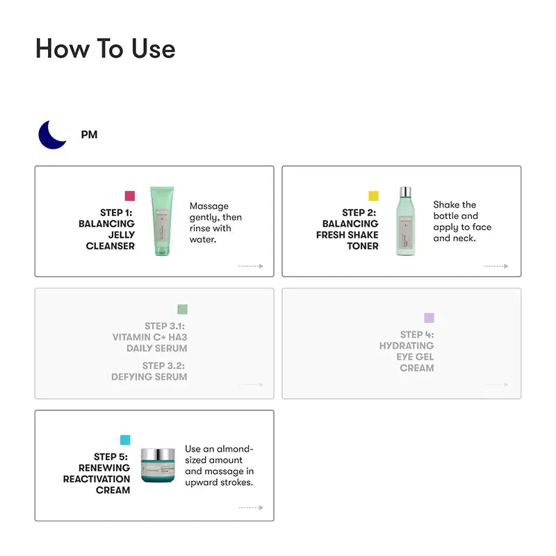 ARTISTRY™ Oily Skin* Night Cleanser Toner Night Cream for 20s