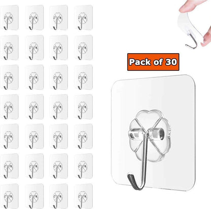 Strong Self Sticky Wall 5kg Load Capacity for Kitchen And Bathroom Hook